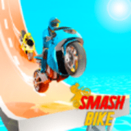 超级摩托车撞车比赛游戏 1.0 安卓版